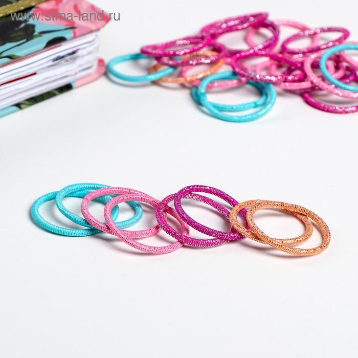 Резинки для волос «Единорог», микс, 30 шт Резинки для волос «Единорог», микс, 30 шт