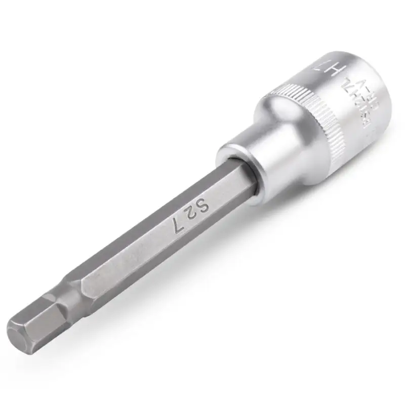 Головка со вставкой 1/2" шестигранной (7 мм, L=100 мм) AVS BS12H7L