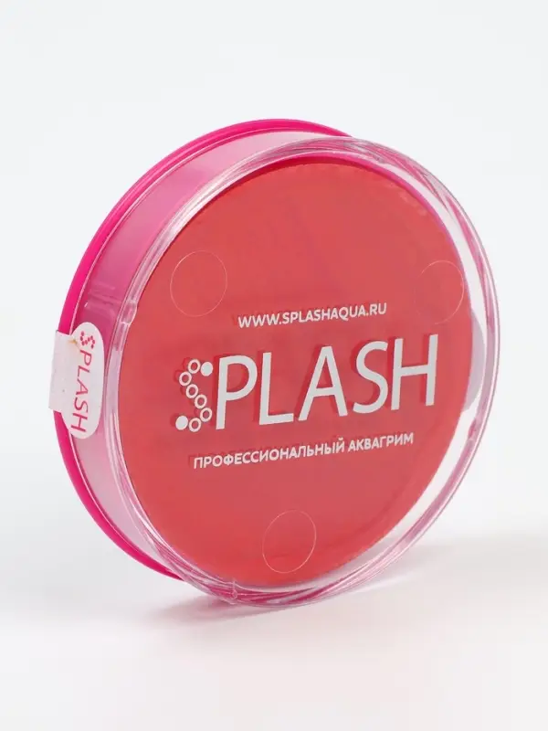 Аквагрим в шайбе, регулярный, красный, 32 г