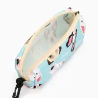 Рюкзак школьный &laquo;Собаки&raquo;, с пеналом, 29&times;12&times;41 см, голубой