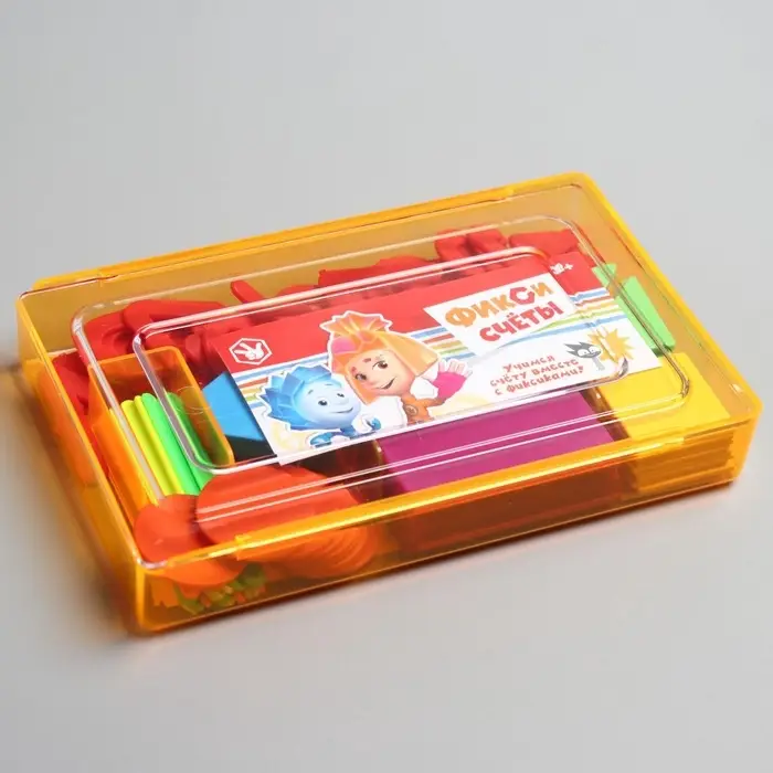 Счётный материал &laquo;Учимся считать&raquo;, 130 элементов в наборе, Фиксики, МИКС