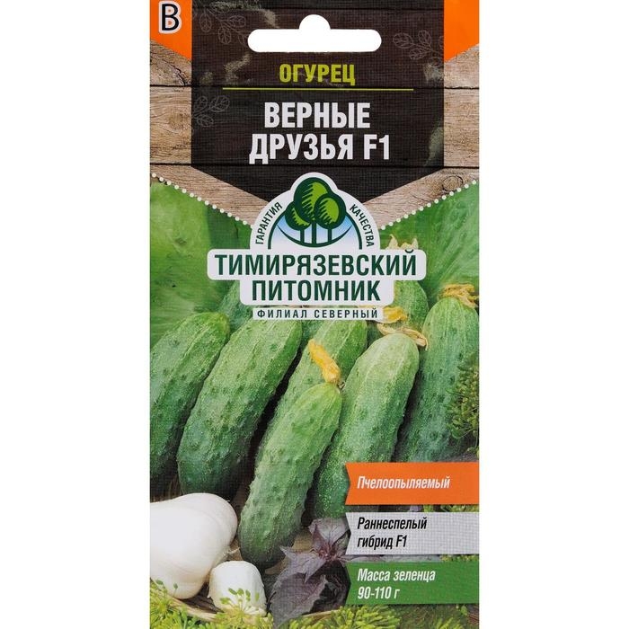 Семена огурца  Семена огурца "Верные друзья", F1, 10 шт.