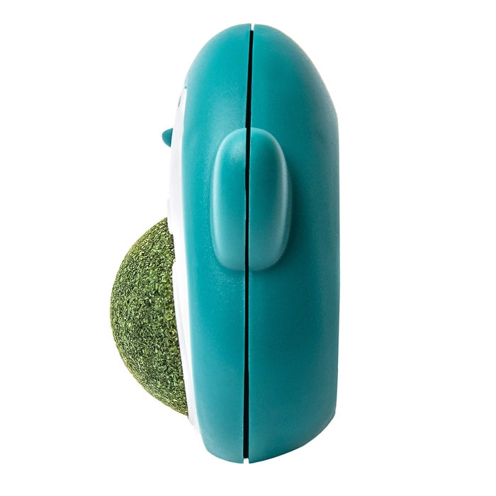 Игрушка для кошек с кошачьей мятой  Игрушка для кошек с кошачьей мятой "Пингвин", 6 см, бирюзовая