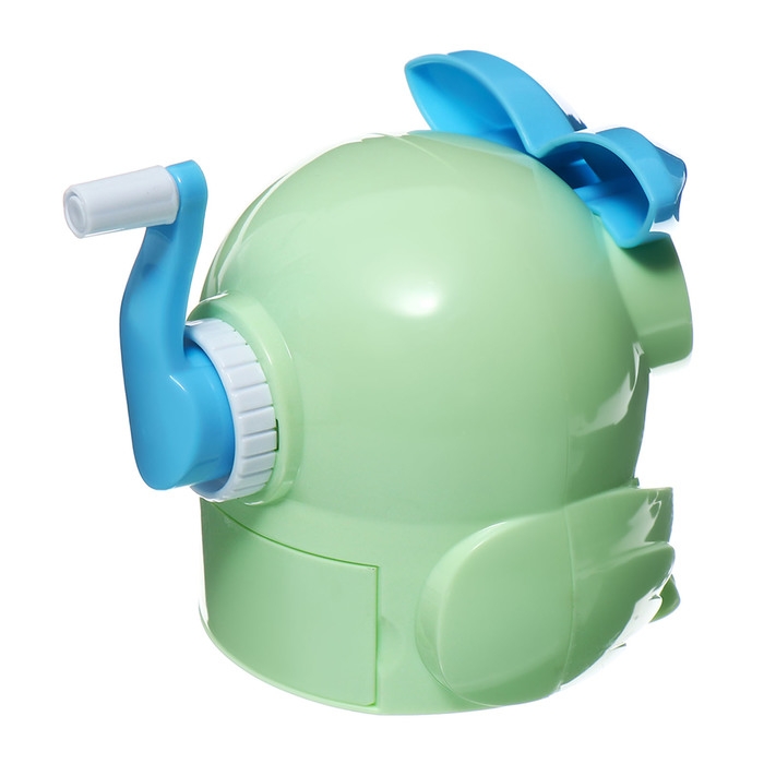 Точилка механическая с контейнером Сова Светло-зеленая