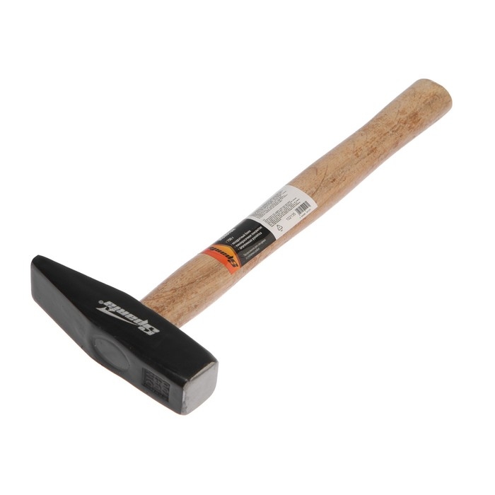 Молоток слесарный Sparta, квадратный боек, деревянная рукоятка, 700 г Молоток слесарный Sparta, квадратный боек, деревянная рукоятка, 700 г