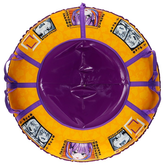 Тюбинг-ватрушка Winter Star «Аниме», диаметр чехла 107 см