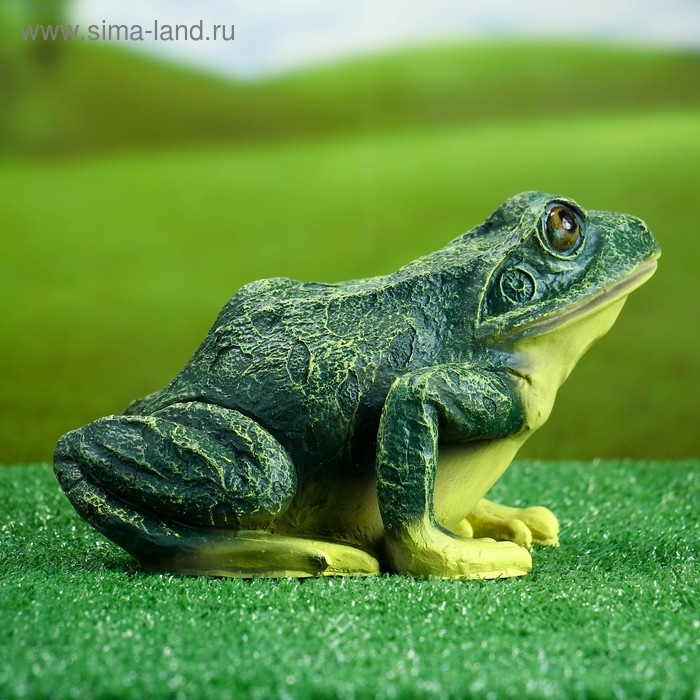 Садовая фигура  Садовая фигура "Лягушка" 22х18х15см