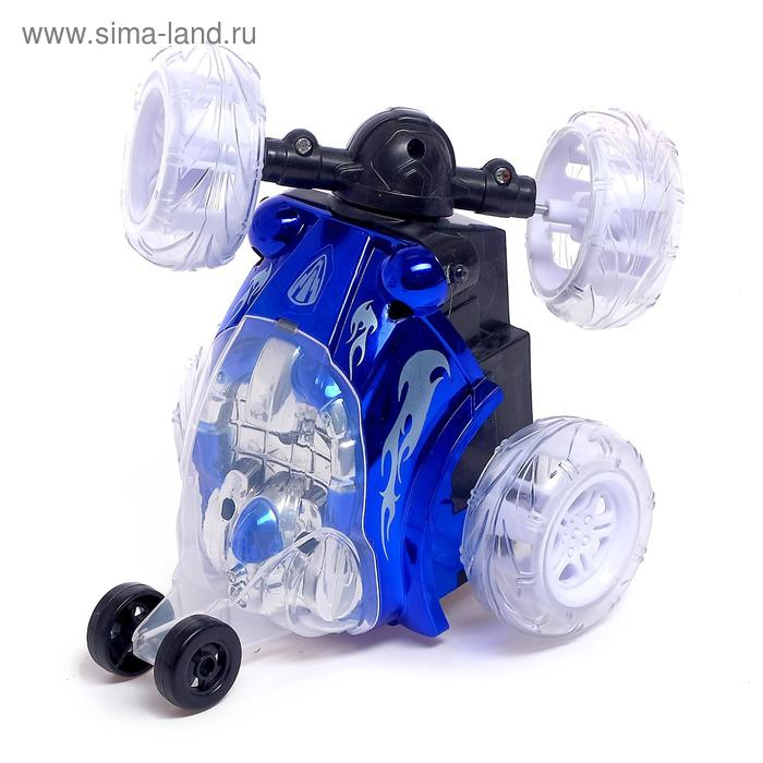 Перевёртыш радиоуправляемый «Скорость», свет, работает от аккумулятора, МИКС Перевёртыш радиоуправляемый «Скорость», свет, работает от аккумулятора, МИКС