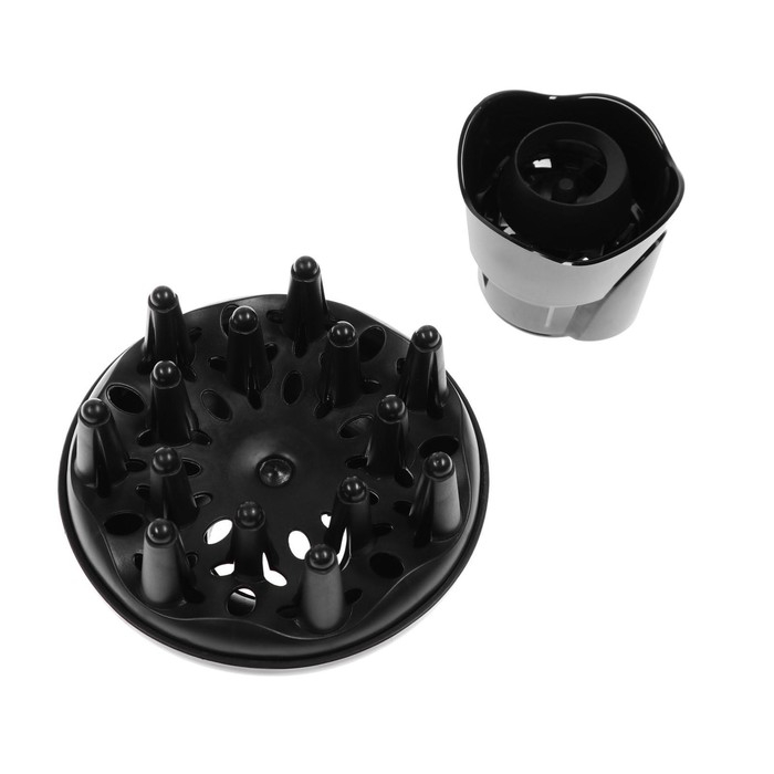 Фен BRAYER BR3001, 2200 Вт, 6 скоростей, 8 температурных режимов, сенсор, чёрный