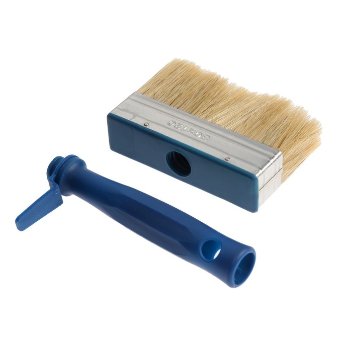 Кисть-макловица ТУНДРА, смешанная щетина, пластиковая рукоятка, 30х120 мм Кисть-макловица ТУНДРА, смешанная щетина, пластиковая рукоятка, 30х120 мм