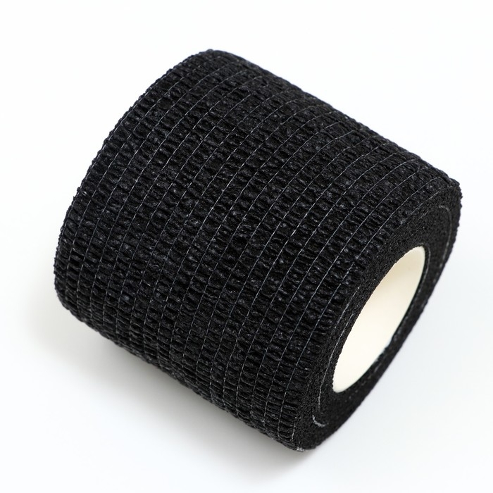 Бинт самофиксирующийся с горькой пропиткой, 5 см, макс. растяжимость 4,5 м, черный Бинт самофиксирующийся с горькой пропиткой, 5 см, макс. растяжимость 4,5 м, черный