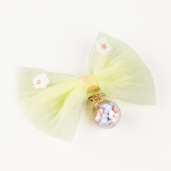 Заколка для волос с бантом «Принцессам можно все», 7 х 5 см Заколка для волос с бантом «Принцессам можно все», 7 х 5 см