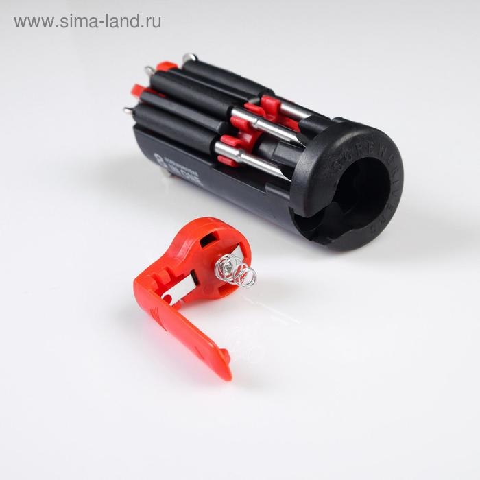 Фонарь многофункциональный, мультитул 8 в 1  Фонарь многофункциональный, мультитул 8 в 1 "Мастер на все руки", 12 х 4 см, 3 ААА