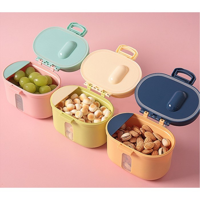 Контейнер для хранения детского питания «Корона», 240 гр., цвет желтый Контейнер для хранения детского питания «Корона», 240 гр., цвет желтый