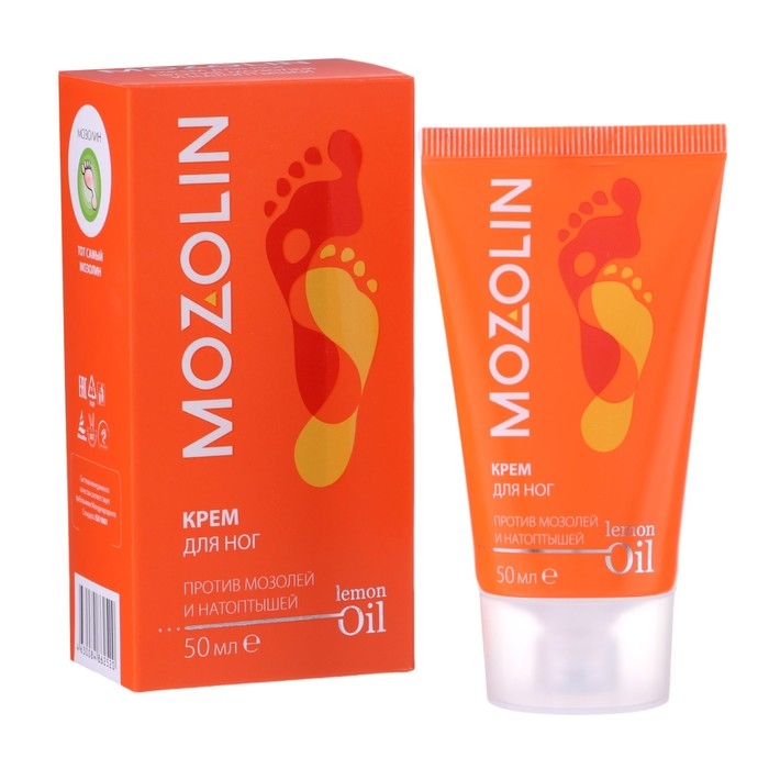 Крем для ног против мозолей Mozolin, 50 мл Крем для ног против мозолей Mozolin, 50 мл