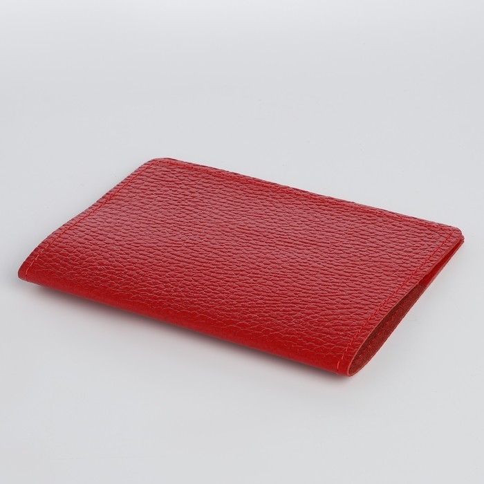 Обложка для паспорта, цвет красный Обложка для паспорта, цвет красный