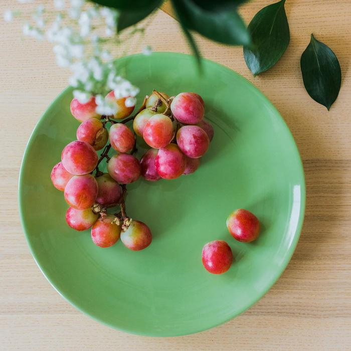 Тарелка керамическая обеденная Доляна «Пастель», d=27 см, цвет зелёный Тарелка керамическая обеденная Доляна «Пастель», d=27 см, цвет зелёный