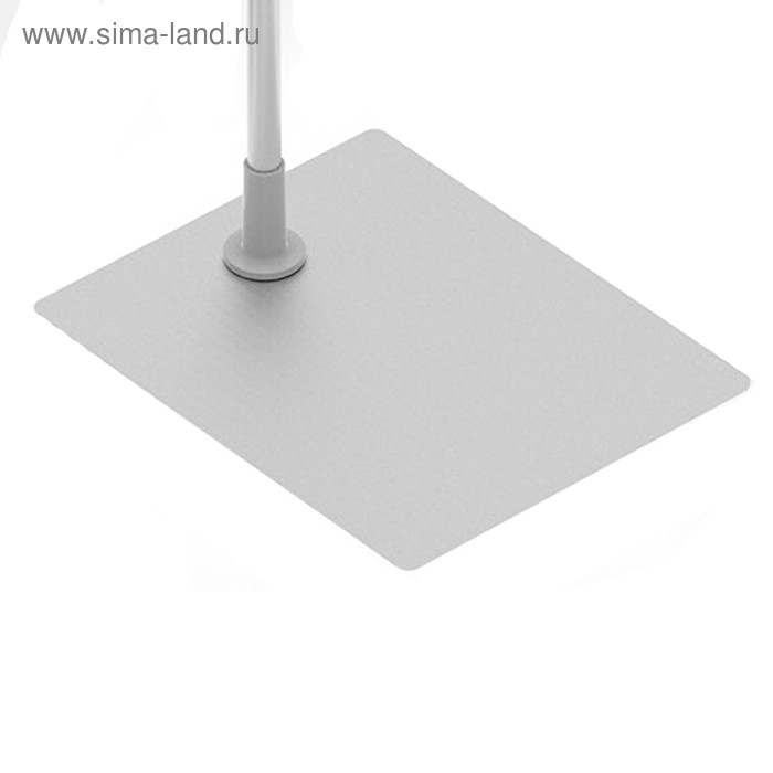 Прямоугольная подставка для рекламных стоек, 16×20×4 см