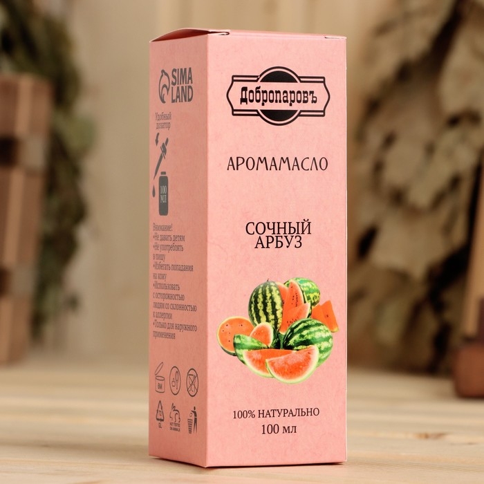 Эфирное масло Эфирное масло "Сочный арбуз", 100 мл "Добропаровъ"