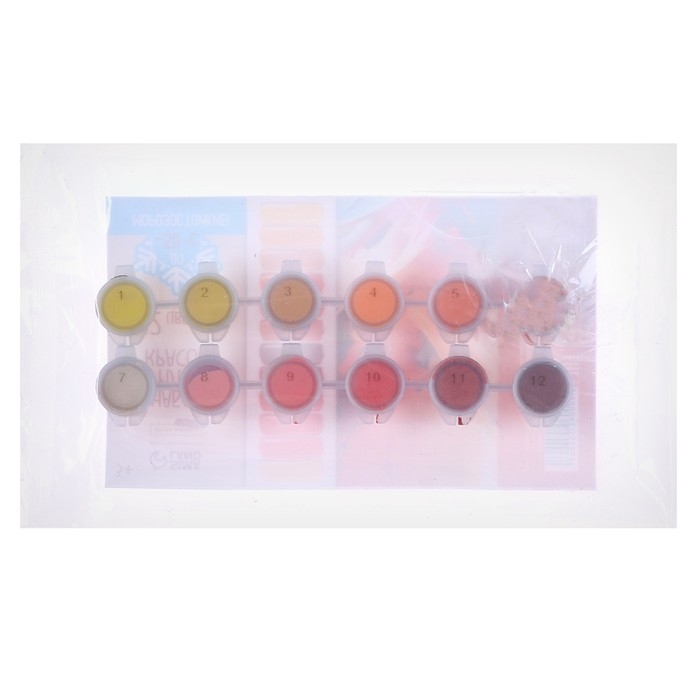 Набор акриловых красок «Огненное настроение», 12 цветов Набор акриловых красок «Огненное настроение», 12 цветов