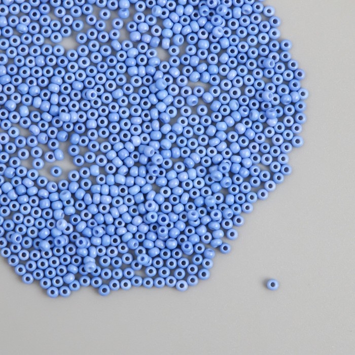 Бисер стекло 12/0  Бисер стекло 12/0 "Сиренево-лиловый" ровный №696 450 гр