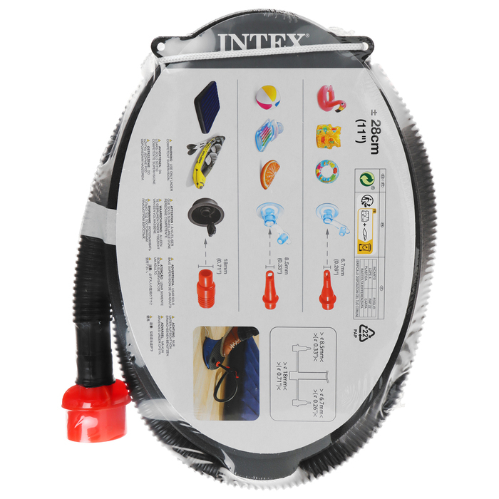 Насос ножной, 28 см, 69611 INTEX Насос ножной, 28 см, 69611 INTEX
