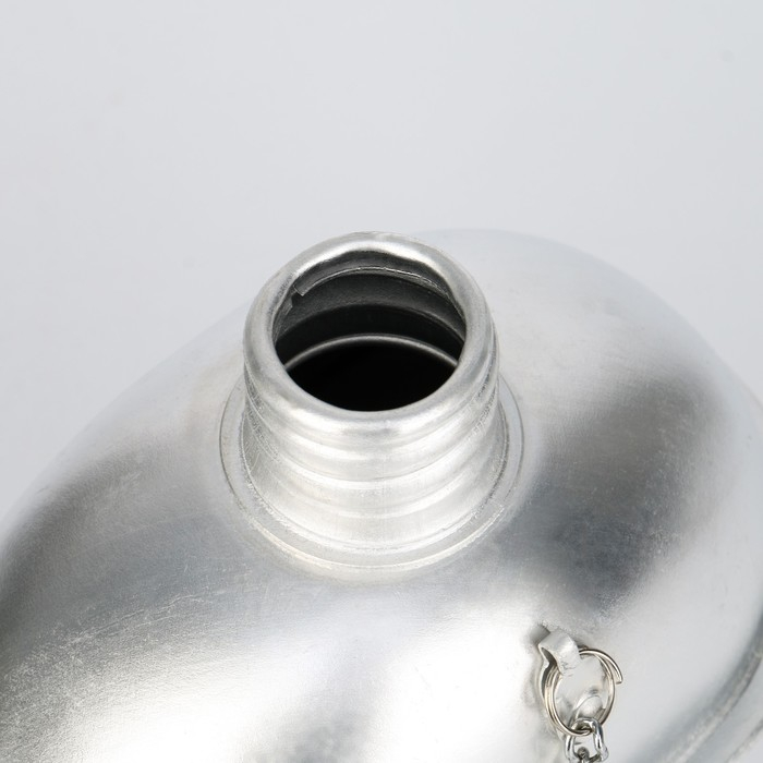 Фляжка армейская походная  Фляжка армейская походная "Аdventure" 0,8 л для воды, с котелком, металл, зелёный чехол