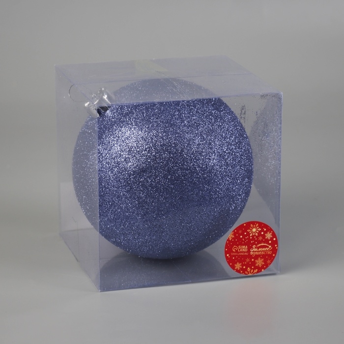 Шар пластик d-15 см Шар пластик d-15 см "Лоуренс" синий