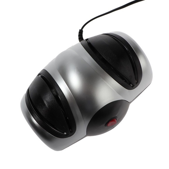 Ножеточка "Матрёна" MA-159, электрическая, 40 Вт, серебристо-чёрная