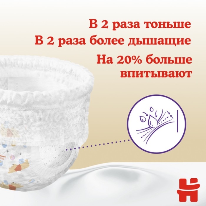 Подгузники-трусики Huggies Elite Soft 3 (6-11кг), 25 шт