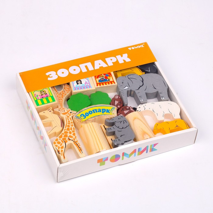 Конструктор «Зоопарк», 39 элементов Конструктор «Зоопарк», 39 элементов