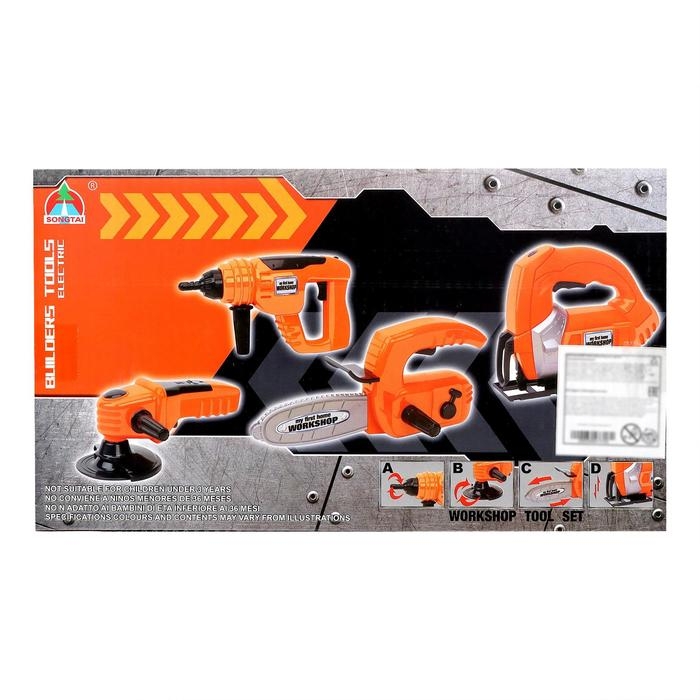 Бензопила «Дровосек», звуковые эффекты, работает от батареек Бензопила «Дровосек», звуковые эффекты, работает от батареек