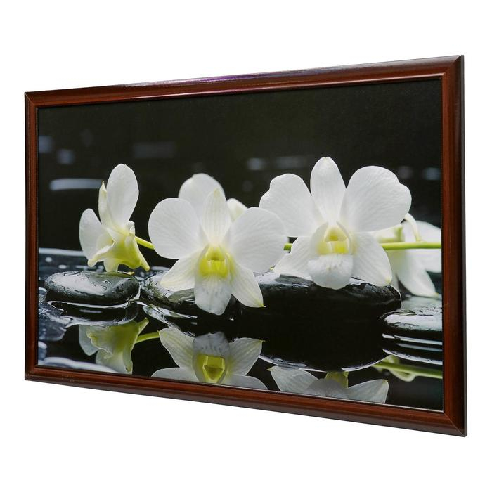 Картина  Картина "Белые цветы" 67х107 см