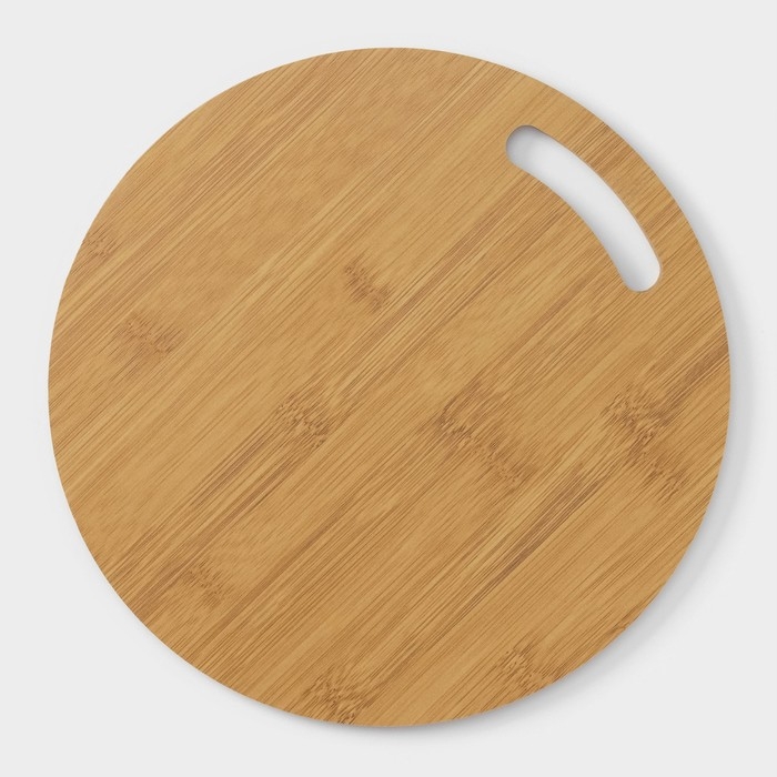 Доска для подачи Доляна «Цинза», d=25 см, толщина 0,8 см Доска для подачи Доляна «Цинза», d=25 см, толщина 0,8 см