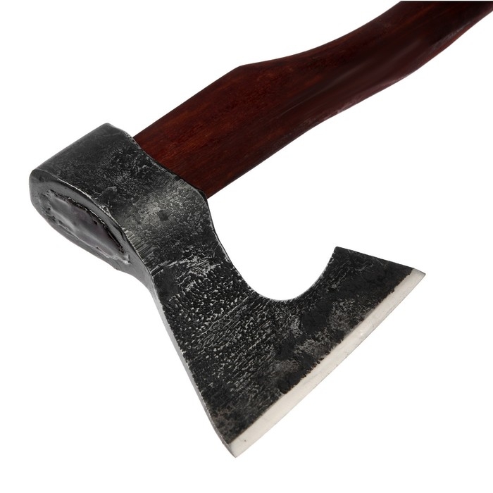 Топор охотничий кованый ТУНДРА ПРОФИ, топорище высшего сорта Топор охотничий кованый ТУНДРА ПРОФИ, топорище высшего сорта "дуб" воск, с чехлом, 1200 г