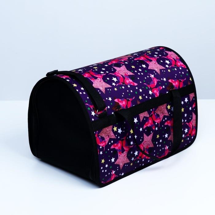 Сумка - переноска для животных с принтом, 40 х 25 х 26, микс цветов Сумка - переноска для животных с принтом, 40 х 25 х 26, микс цветов