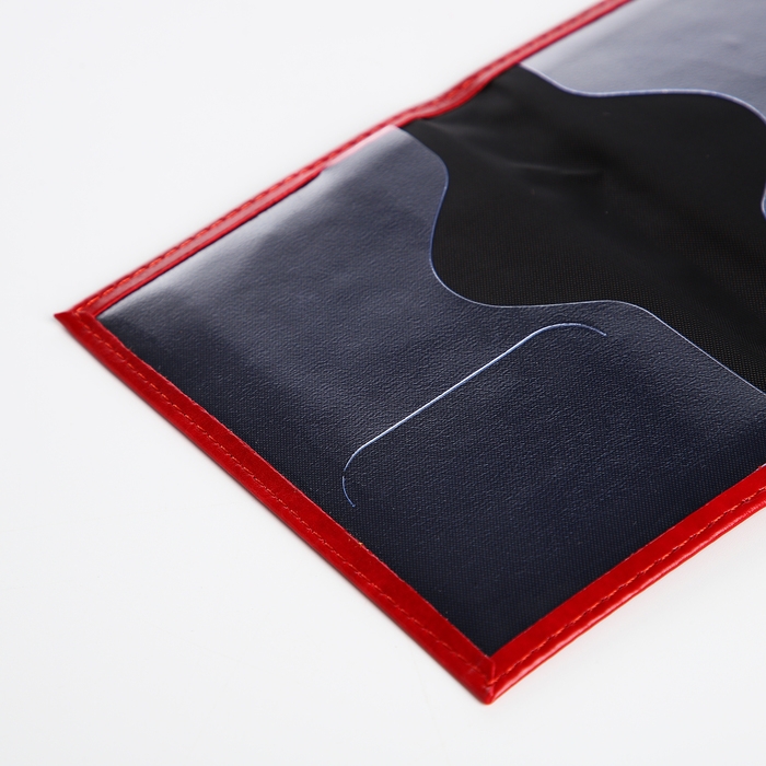 Обложка для паспорта, цвет красный Обложка для паспорта, цвет красный