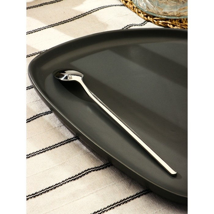 Ложка барная из нержавеющей стали Magistro «Олин», длина 21 см, цвет серебряный Ложка барная из нержавеющей стали Magistro «Олин», длина 21 см, цвет серебряный