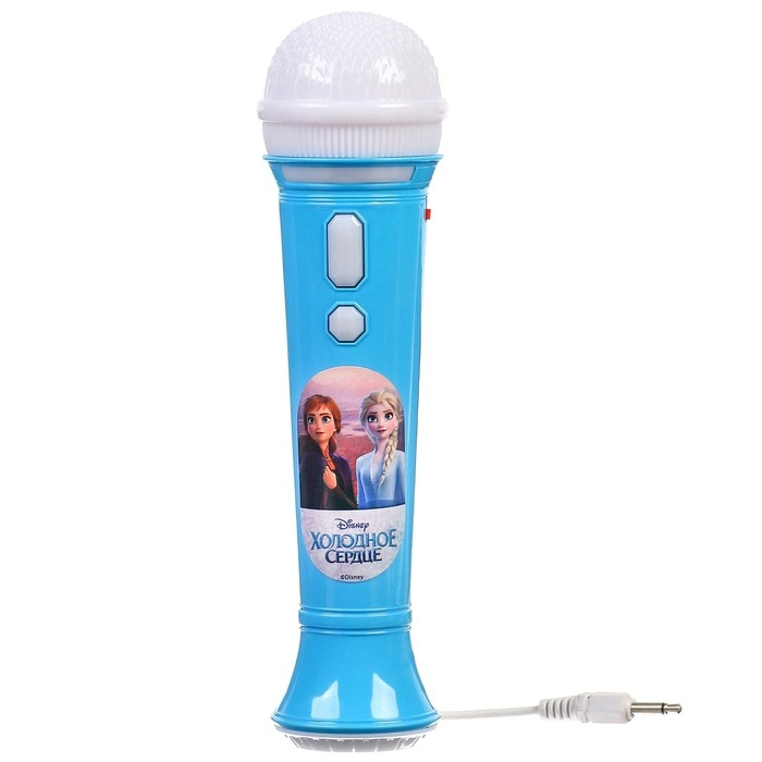 Микрофон музыкальный «Эльза и Анна», звук, свет Микрофон музыкальный «Эльза и Анна», звук, свет