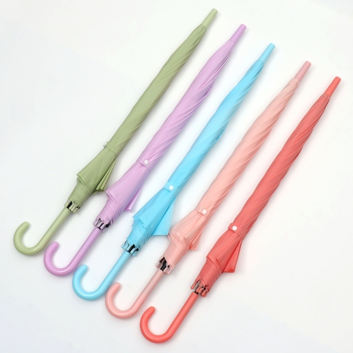 Зонт - трость полуавтоматический «Нежность», 8 спиц, R = 46/54 см, D = 108 см, рисунок МИКС Зонт - трость полуавтоматический «Нежность», 8 спиц, R = 46/54 см, D = 108 см, рисунок МИКС