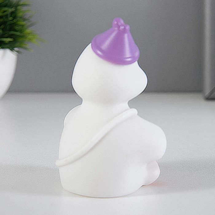 Ночник Ночник "Утя" LED 1Вт 3х LR44 белый 8х4,4х12см RISALUX