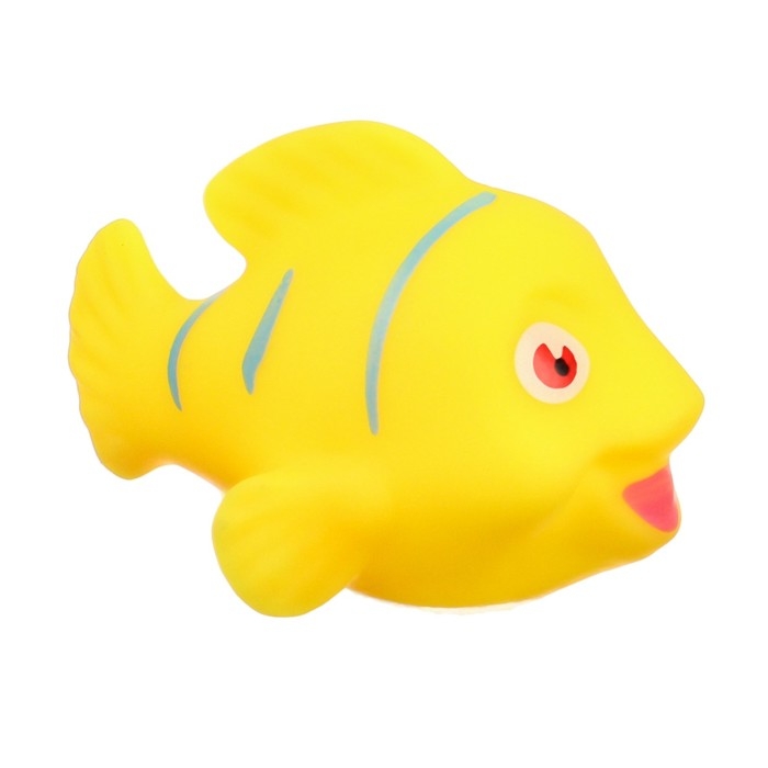 Набор резиновых игрушек для ванны «Морские рыбки», 8 см, с пищалкой, 4 шт, виды МИКС, Крошка Я Набор резиновых игрушек для ванны «Морские рыбки», 8 см, с пищалкой, 4 шт, виды МИКС, Крошка Я