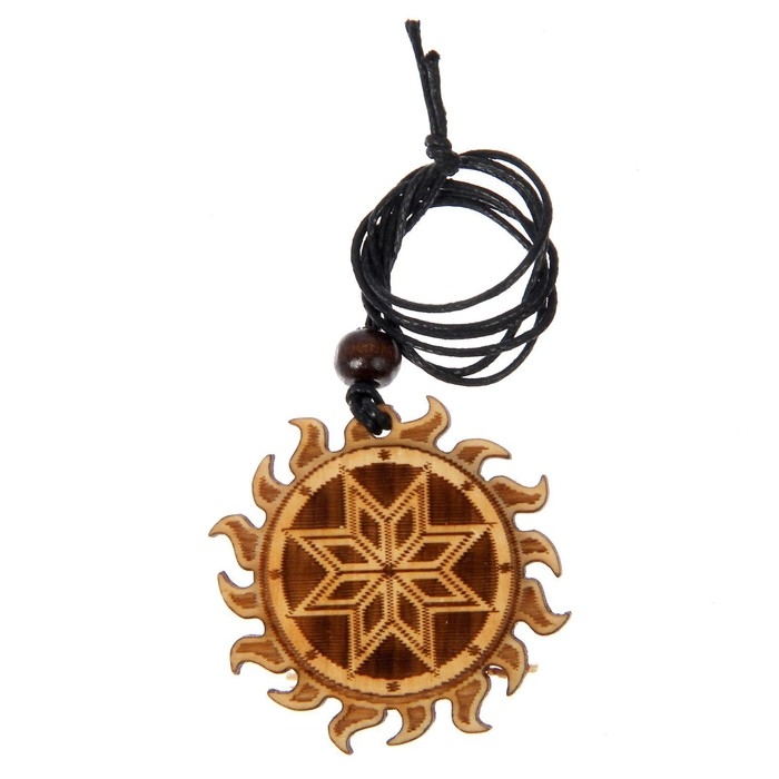 Оберег Оберег "Алатырь" кедр, благоприятно влияет на энергетику