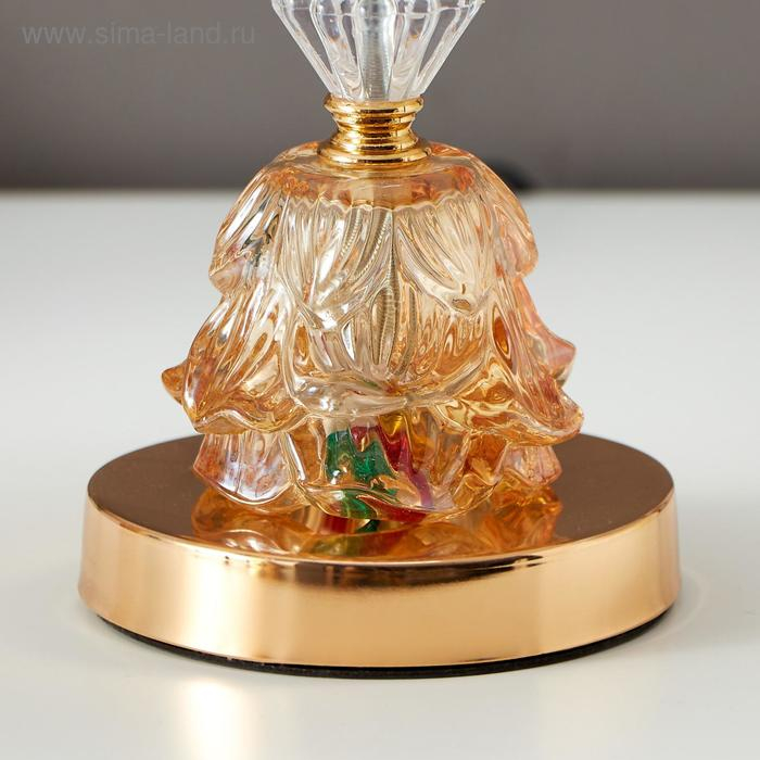 Лампа настольная Лампа настольная "Арабис" E27 40W низ с подсветкой 22,5х22,5х33,5 см RISALUX