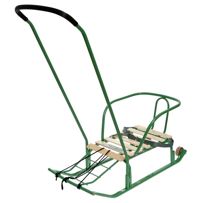 Санки «Тимка 5 комфорт», цвет оливковый Санки «Тимка 5 комфорт», цвет оливковый