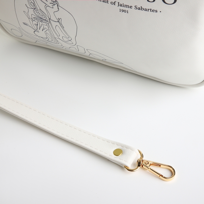 Сумка женская через плечо TEXTURA, маленького размера, цвет белый