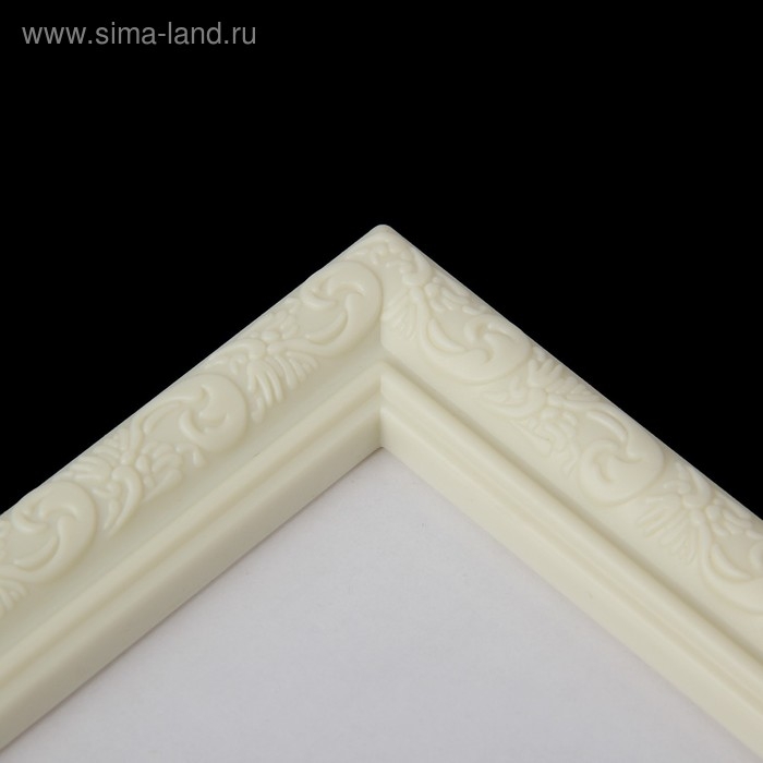 Фоторамка пластик L-2 21х30 см, слоновая кость Фоторамка пластик L-2 21х30 см, слоновая кость