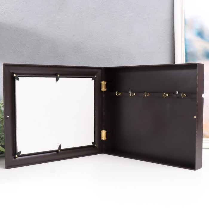 Ключница Ключница "Вечерний мегаполис" Венге 26х31х4,5 см