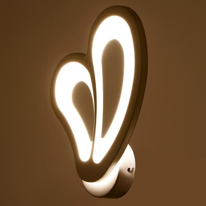 Бра 661343B/1 LED 10Вт 4000К белый 23х19х7 см