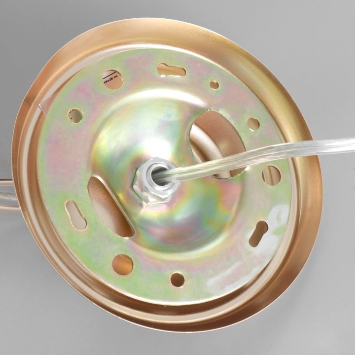 Люстра Люстра "Алиссия" LED 160Вт 3 режима золото 73,5х73,5х62 см BayerLux